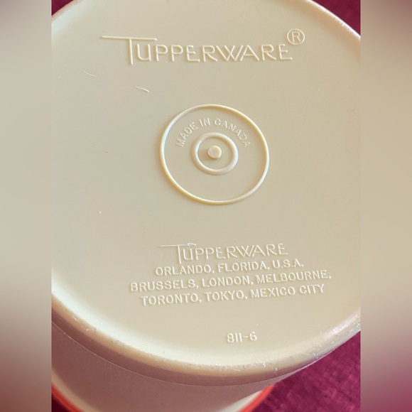 Tupperware Canister With Lid - Picture 3 of 5